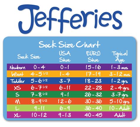 mk socks size chart